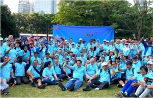Meriahkan HUT RI, Harteknas, dan HUT BPPPT, 200-an Teknolog Ikuti Fun Walk
