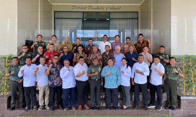 Tingkatkan Keamanan Regional, Kodam XVIII Kasuari Koordinasi dengan APHI Papua Barat