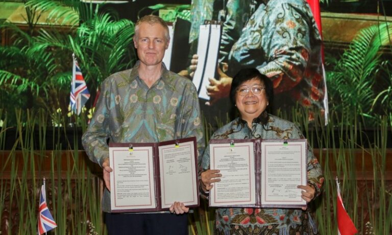 RI – Inggris Teken MoU Kerja Sama Capai Indonesia’s FOLU Net Sink 2030, Ada 3 Tujuan Khusus