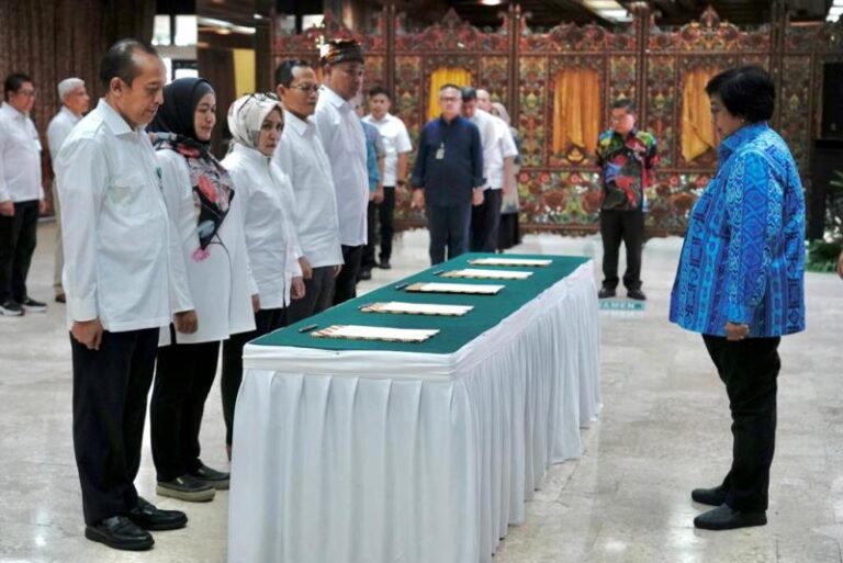 Lantik Presidium DKN, Menteri LHK Ungkap Harapan Soal FOLU Net Sink