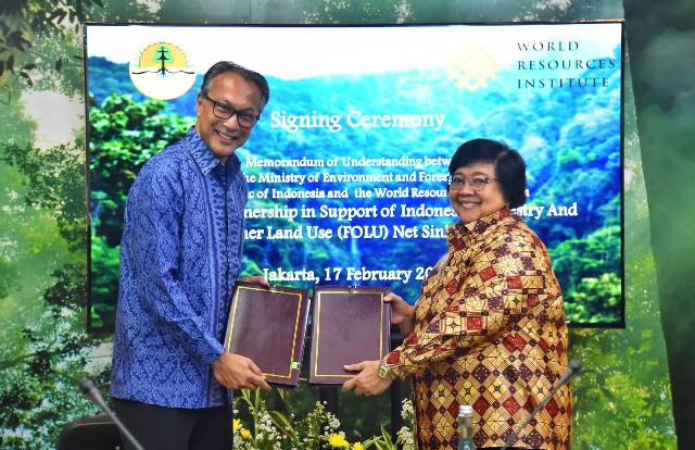MoEF-WRI Initiate New Technical Partnership to Support Indonesia’s FOLU Sink 2030