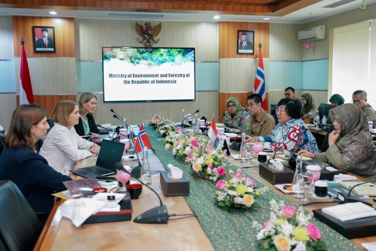 Verifikasi Pembayaran Tahap 4 REDD+, Menteri LHK Gelar Pertemuan dengan Dubes Norwegia