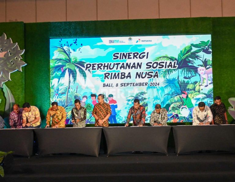 Teken Perjanjian Kerja Sama, Pertamina Dampingi 13 Kelompok Kembangkan Usaha Produktif Perhutanan Sosial