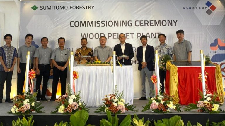 DSNG dan Sumitomo Forestry Mulai Uji Coba Operasional Pabrik Wood Pellet di Boyolali