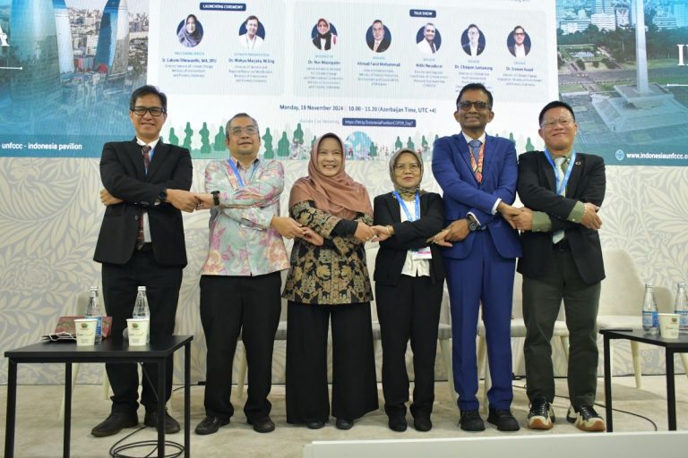 COP29 UNFCCC, ASEAN Luncurkan Aksi Iklim Berbasis Masyarakat di Paviliun Indonesia