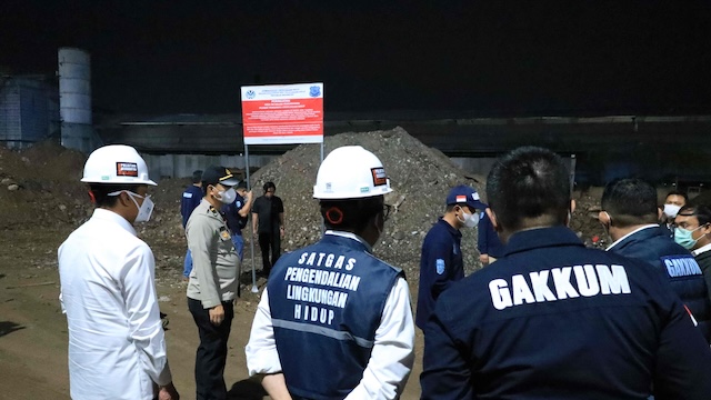 Segel Dua Pabrik Pencemar Udara di Banten, Menteri LH Tegaskan Hak Warga atas Langit Biru