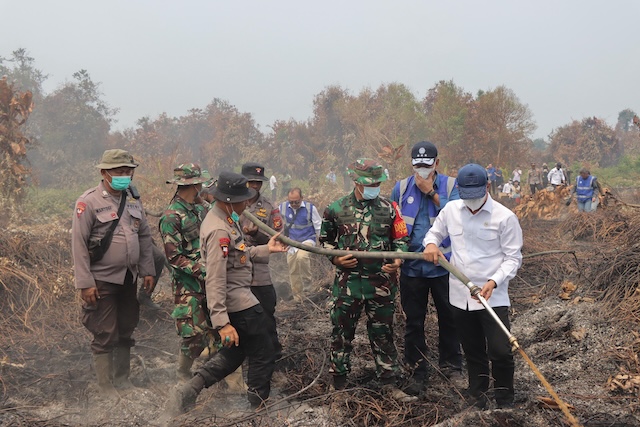 Pemerintah Percepat Penanganan Karhutla, Menteri LH Turun Langsung ke Titik Api