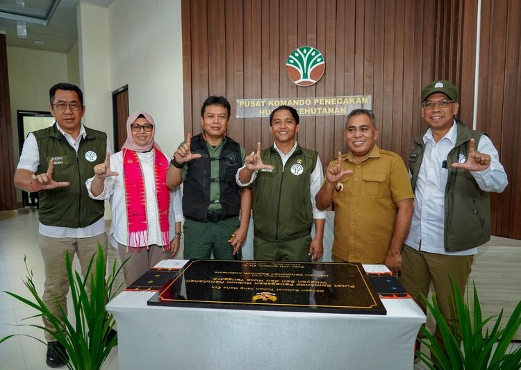 Menhut Resmikan Pusat Komando Penegakan Hukum Kehutanan Wilayah Bali–Nusa Tenggara