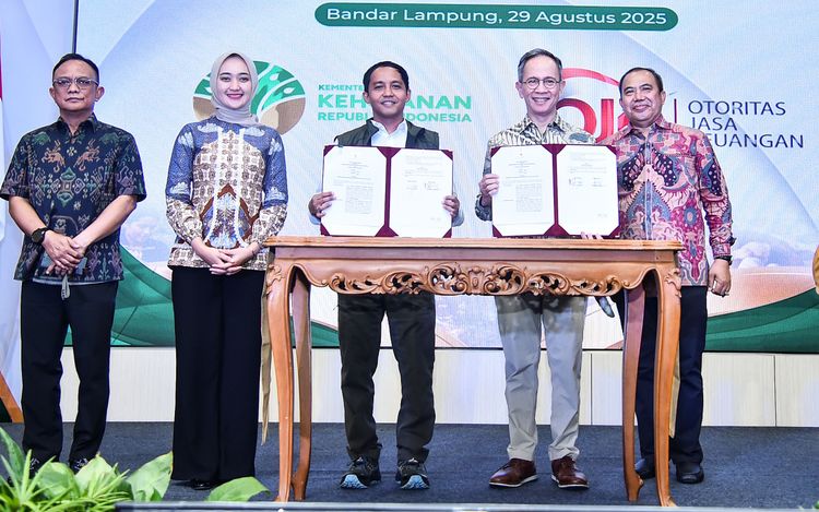 Petani Hutan Kini Lebih Mudah Akses Modal, OJK dan Kemenhut Teken Kerja Sama