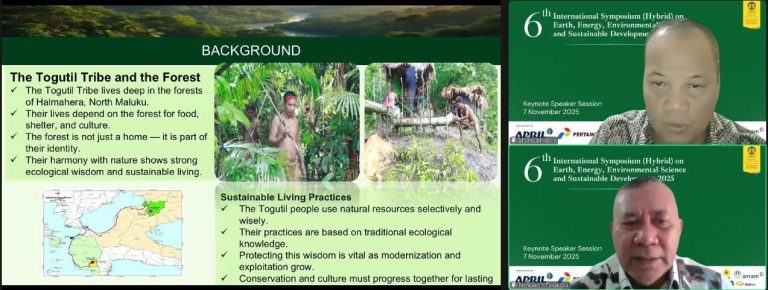 Integrasi Ilmu Pengetahuan, Kebijakan, dan Kearifan Masyarakat Adat sebagai Landasan Upaya Pembangunan Berkelanjutan