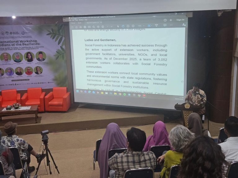 Perhutanan Sosial Jadi Pilar Pengelolaan Gambut Berkelanjutan Berbasis Masyarakat