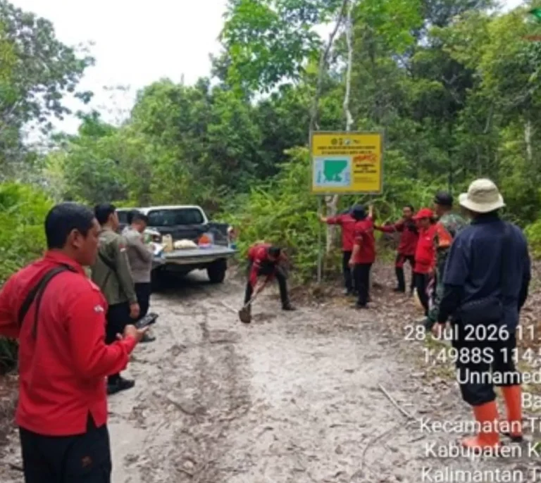 Hadapi Puncak Kemarau 2026, PT NRS dan Aparat Gabungan Perkuat Patroli Pencegahan Karhutla