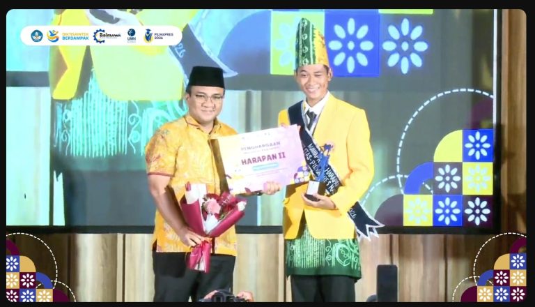 Mahasiswa ULM Raih Juara Harapan II Pilmapres Nasional 2026