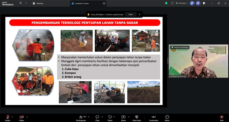 Penyuluh Kehutanan Jadi Penghubung Kolaborasi Pencegahan Karhutla di Tingkat Tapak