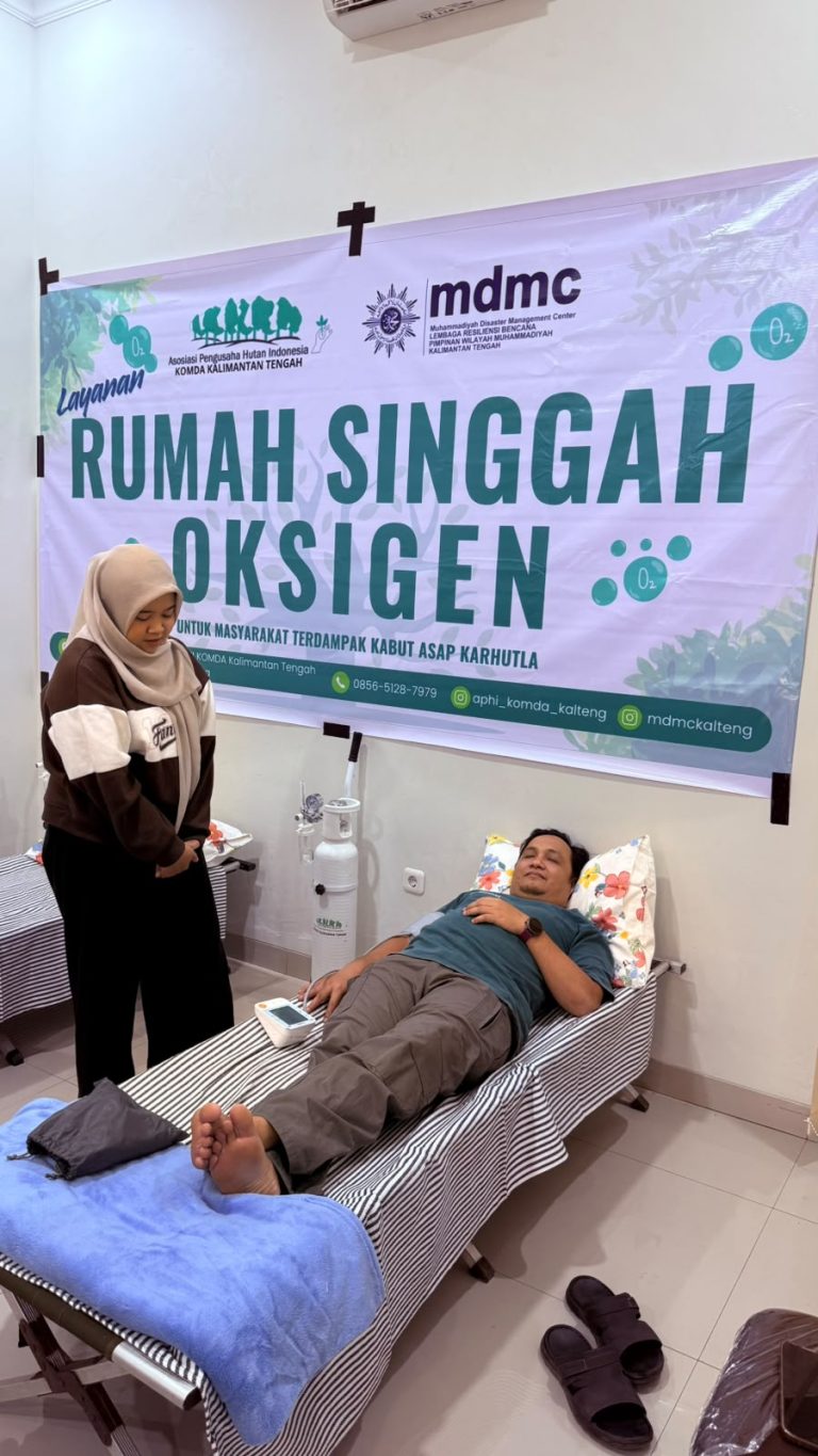 APHI Kalteng dan MDMC sediakan rumah singgah oksigen gratis