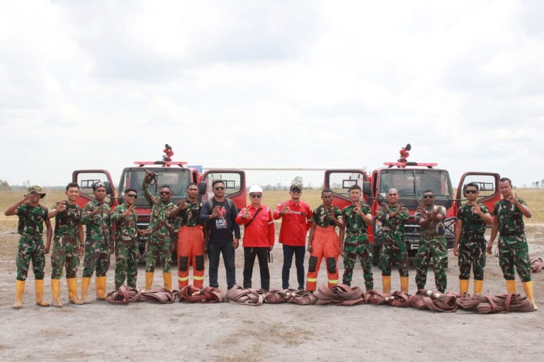 Komda APHI Papua Barat dan Papua Barat Daya Apresiasi Kolaborasi PT Kesatuan Mas Abadi-Yonif TP 808/MM Cegah Karhutla